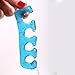 HIGH'S Gel Nail Art Tool Jelly Toe Separators, Pink