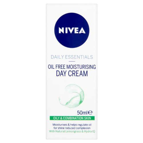 Nivea Daily Essentials Oil Free Moisturising Face Day Cream, 50 ml - Pack of 3
