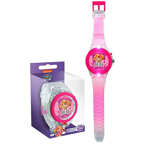Preisvergleich Produktbild PAW PATROL Skye Digitaluhr, transparent (Kids PW16126)