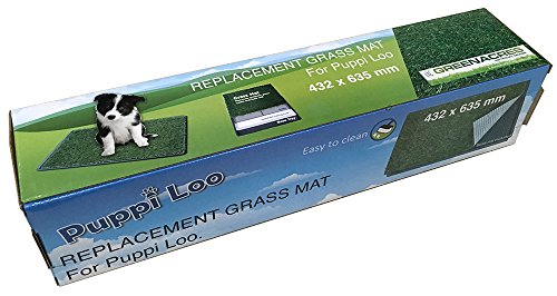 Greenacres-Artificial-Grass-Puppi-Loo-Replacement-Grass-Mat-for-IndoorOutdoor-Dog-Toilet-Training-System