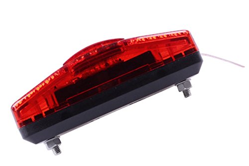 LED Fahrrad-Rücklicht/Reflektor,Batterie-Rücklicht f. Gepäckträger - 2