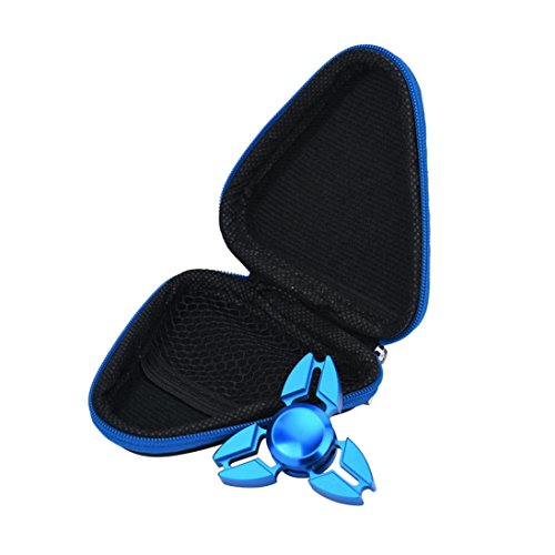 Tonsee Bag for Fidget Hand Spinner Triangle Finger Toy Focus Box Carry Case Packet (Without Fidget Cube) (Blue) Tonsee Bag for Fidget Hand Spinner Triangle Finger Toy Focus Box Carry Case Packet (Without Fidget Cube) (Blue)