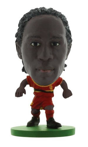 SoccerStarz Belgium International Figurine Blister Pack Featuring Romelu Lukaku Home Kit
