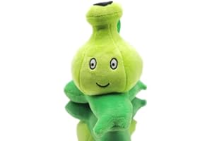 Aolivia Pvz plush-come with 50pcs stickers, Pvz stuffed doll, Cute plants pvz soft toys (Stewed mushroom)