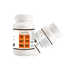 ANFOTAL NUTRITIONS Calavian Forte Highly Bio Available Calcium & Vitamin D3, B12 & Iron for Cow & Buffalo & Horses Sheep & Goats Supplement (500 ml HDPE)