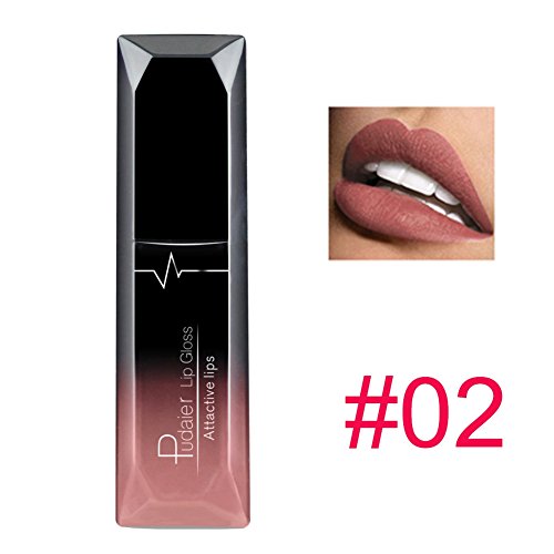 ROPALIA 21 Farben Matt Liquid Lip Gloss Lippenstift Wasserdicht Langlebig