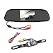 Produktbild WEPECULIOR Auto-Parkassistent-System-Installationssatz, 5" Farb-TFT-LCD-Auto-Video-Spiegel-Monitor mit Infrarot-Auto-Rückfahrkamera Nachtsicht-Auto-Rückfahrkamera