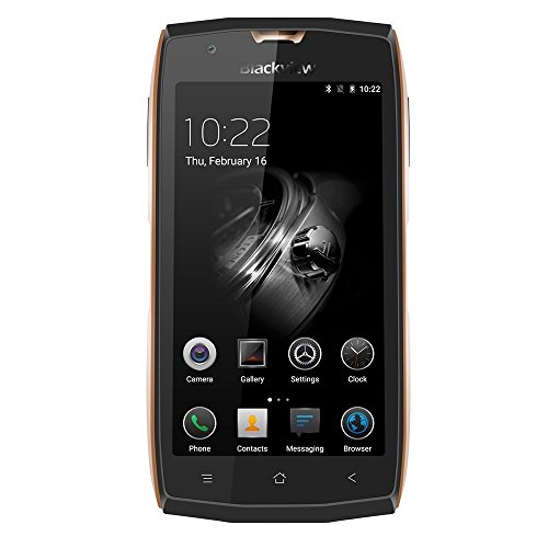 BlackView BV7000 Pro 4G Smartphone 5.0 pollici Android 6.0 MTK6750 1.5GHz octa-core da 4GB di RAM 64GB IP68 ROM 8,0MP impermeabile + 13,0MP telecamere scanner di impronte digitali (colore champagne)