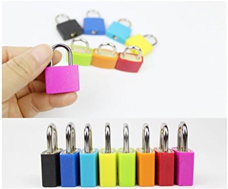 YouPei® Colorful Plastic Case Lock Cabinet Lock Chassis Lock Luggage Padlock (Blue)