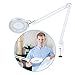 Produktbild 5X Leuchtstofflupe Bench Clamp Lampe, verstellbare Swivel Arm Glaslinse Schönheit Hautpflege Maniküre Nagel Tattoo Salon Lupe Licht