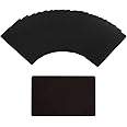 Thegreen NTAG216 NFC Blank PVC Color Cards Work with All NFC app, for All NFC-Enabled Smartphones and Devices (Pack of 20) (Black)