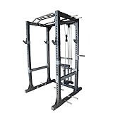  Primal Stärke Latzug-& low-row Befestigung für kommerzielle HD Power Rack (Rack separat erhältlich)