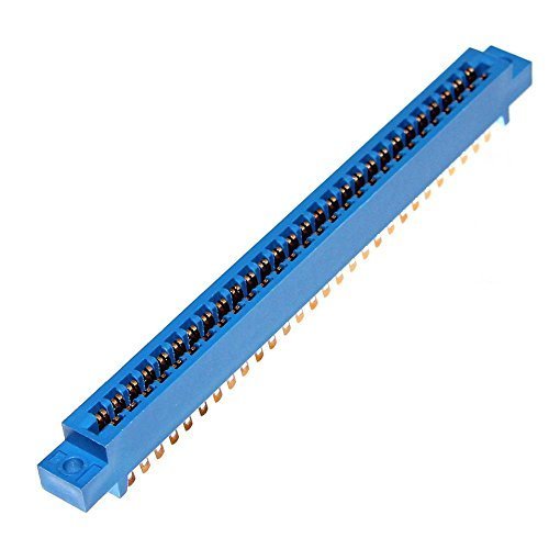 Preisvergleich Produktbild 1 Kartenrandsteckverbinder Platinenstecker Steckerleiste Lötleiste Leiste Edge Connector Pin Crimp PCB Board Steckleiste Neu Joy-Button (2x 28-polig)