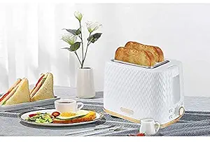 2 Slice Auto Pop up Toaster | Two-Slice Toaster For Butter Bread | Browning, Defrost, Reheat Frozen Bread Function ,Countertop Toaster ,Household Bread Oven