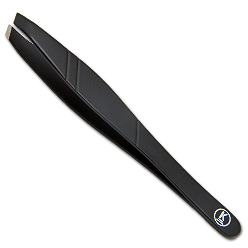 K-Pro Eyebrow Tweezer, Slant - Stainless Steel and Beautiful Design