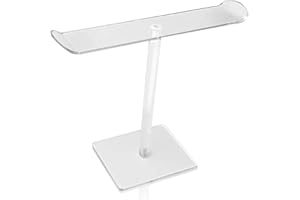 SIGHTDAY Headband Holder,Acrylic Organiser,Hair Accessories Organiser Clear Stand for Girls,1 Tier Bracelet Holder Stand,Necklace Holder Display Stands