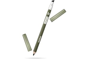 PUPA Milano Multiplay - Lápiz de ojos triple propósito, color verde olmo 0.04 onzas