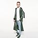 Produktbild QFF Transparente Outdoor-Tourismus Langer Abschnitt Tragen Schultasche Regenmantel Mantel Erwachsene Mode Auf Fuß Individuelle Poncho ( Farbe : Army green , größe : XXXL )