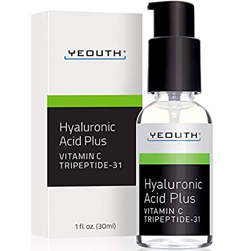 YEOUTH El mejor suero de vitamina C antienvejecimiento con ácido hialurónico y tripéptido 31 supera a todos los demás.