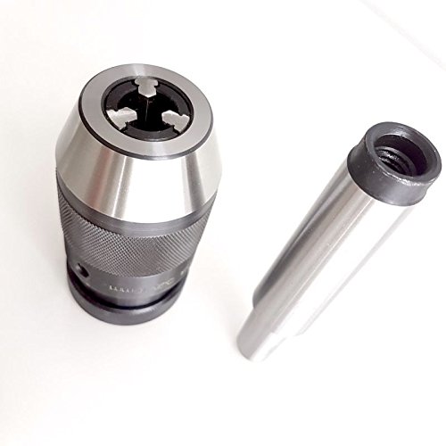 Schnellspann Bohrfutter 0,2-16 mm B18 + Kegeldorn MK3 M12 DIN228A - 2