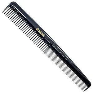 Kent Shallow Teeth Dressing Comb, Black, 184mm
