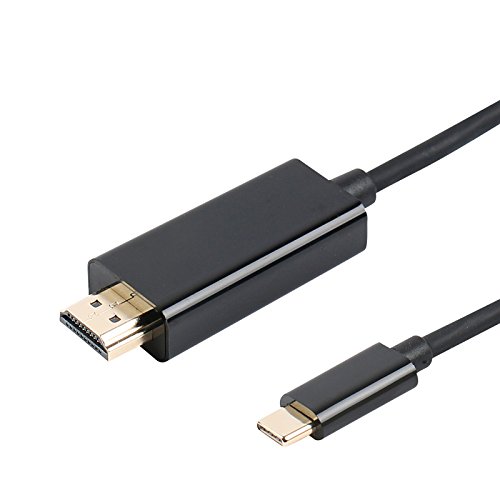 USB Typ C (Thunderbolt 3) zu HDMI 4 K UHD 6 Füße Kabel, benfei USB 3.1 (usb-c) zu HDMI Adapter Stecker auf Stecker vergoldet Kordel - 2