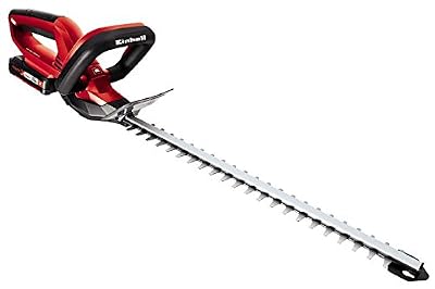 Einhell Taille-haie sans fil GE-CH 1846 Li Kit Power X-Change (lithium ion, 18 V, longueur de coupe de 460 mm, espacement des dents de 15 mm, y compris batterie de 2,0 Ah et chargeur)