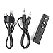 Produktbild Tree-on-Life ZF-350 Stiftclip Multifunktions-Bluetooth 4.0-Audioempfänger 3,5-mm-Aux-Eingang Micro-USB-Port Drahtloser Adapter mit Mikrofon