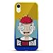 Produktbild Use Your Brain Quote | Luxendary Gradient Series Clear Ultra Thin Silicone Case for iPhone XR (6.1") in Sunrise Blue