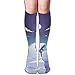 Produktbild Walnut Cake Hohe Socken Wolf Snow Design Elastic Blend Long Socks Compression Knee High Socks (65cm) for Sports