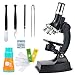Produktbild Kinder Mikroskop Scientific Mikroskop Spielzeug mit LED Beleuchtung 100x 600x 900x Vergrößerung Wissenschaft Kinder Mikroskop Kit, Mikroskopset für Kinder, Schüler