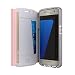 Produktbild Tech21 Evo Wallet Flip Folio Schutzhülle Widerstandsfähig Schlagfest mit FlexShock Aufprallschutz und Kartenfach für Samsung Galaxy S7 - Pink