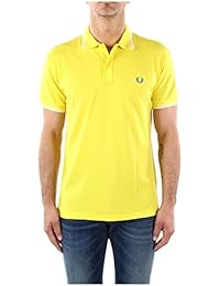 301620093137 Fred Perry Polo Hombre Algodón Amarillo