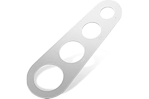 STEELFEVER Stainless Steel Pasta Spaghetti Measurer Measure Kitchen Tool