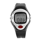 Dreaflower Puls Herzfrequenzmesser Kalorien Zähler Fitnessuhr Digitale Armbanduhren Kalenderanzeige Stoppuhr Alarm