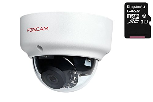 Preisvergleich Produktbild Foscam FI9961EP+64GB Outdoor-Überwachungskamera 12V weiß