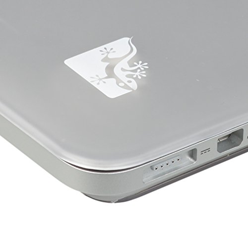 Gecko Macbook Air 13″ Clip On Case – Milch-Weiss – trendige Farben / perfekter Schutz in der Farbe milch-weiss / frozen white geeignet für MacBook Air 13,3″ (Typ A1369/ Typ A1466 2013/2014) - 5