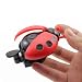 Produktbild HUAYANG rot Kid Funny Lady Beetle Marienkäfer Radfahren Fahrrad Bike Ride Ring Bell Horn