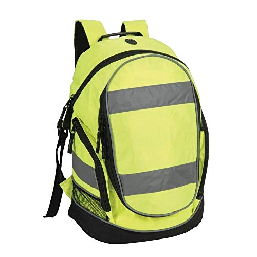 Shugon - Mochila de alta visibilidad (23 litros) (Talla Única/Amarillo fluorescente)