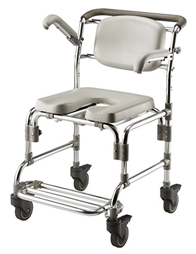 Silla transporte y baño aluminio