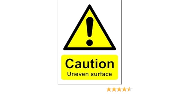 Warning Exlamation In Yellow Triangle Sign 1 2mm Rigid Caution