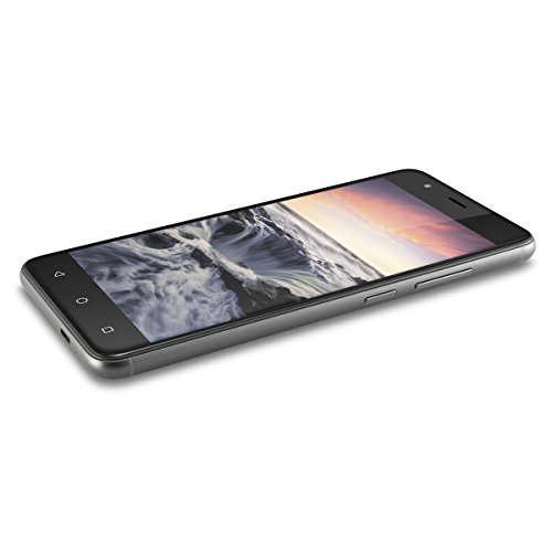 Gigaset GS270 Plus Smartphone (13,3 cm, 5.2 pollici, 16GB, 2GB RAM, 13 MP Fotocamera, Android 7.0) Grigio