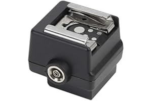 Mavis Laven Convertidor de Zapata, convertidor de Adaptador de Zapata de plástico Mini para Accesorio de cámara Sony Alpha Flash Compatible con Canon