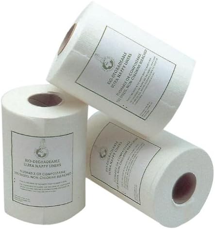 Earthlets Biodegradeable Ultra liners - roll of 100
