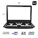 Produktbild 17" Tragbarer DVD-player,Große leinwand Mit schwenkbarer bildschirm Avi rmvb mp3 jpeg-mp4 Sd-karte und usb unterstützt-A