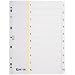 Produktbild Rexel Zahlenregister, Tabe: 1 - 10, A4, 10 Blatt, 1 Stück, weiß