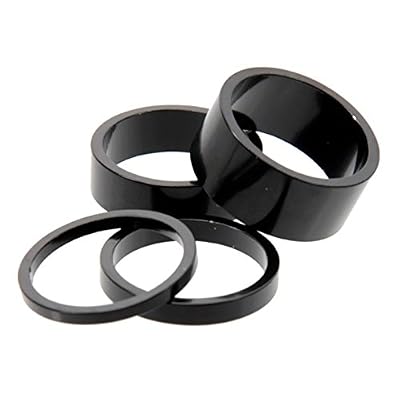 PARTS 83 SP-Alu-N Entretoise de Direction Mixte Adulte, Noir