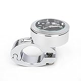 Motorrad Uhren silber