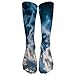 Produktbild Men's Women's Funny Sky Clouds Dramatic Weather Long Sock Athletic Calf High Crew Soccer Socks Sports