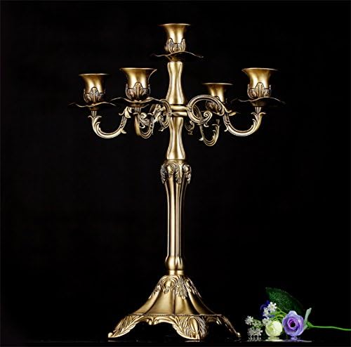 Candle holder candlestick holders european style candlelit candle table home hotel ktv wedding romantic supplies-A